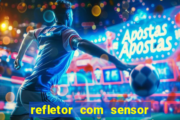 refletor com sensor noturno como instalar